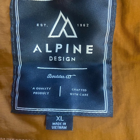 Alpine Design Sz XL Men’s Tan and Brown Military Field Jacket - Picture 2 of 13